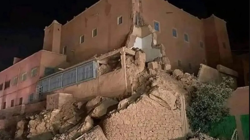 کشته‌شدن 296 نفر در پی وقوع زلزله هولناک در مراکش