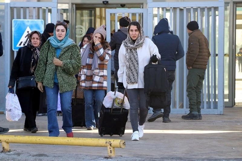The number of Iranians visiting Turkey has increased dramatically