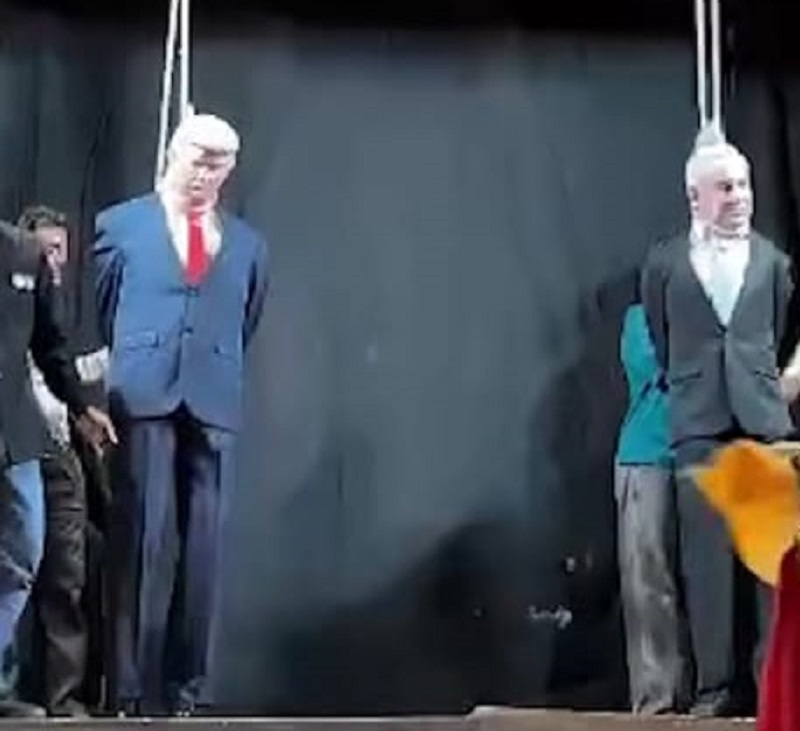 Tehranda Netaniyahu və Trampı "edam etdilər"