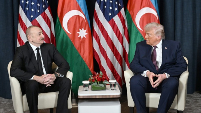 علی‌اف از نقش ترامپ در روابط با آمریکا تمجید کرد