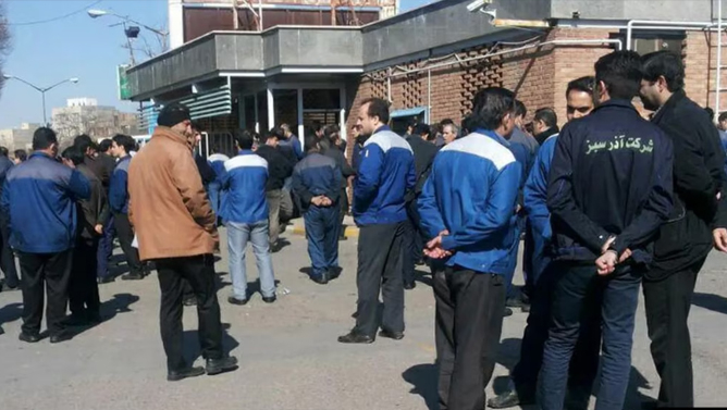 Təbrizdən Əraka qədər; işçilərin etirazları genişlənir