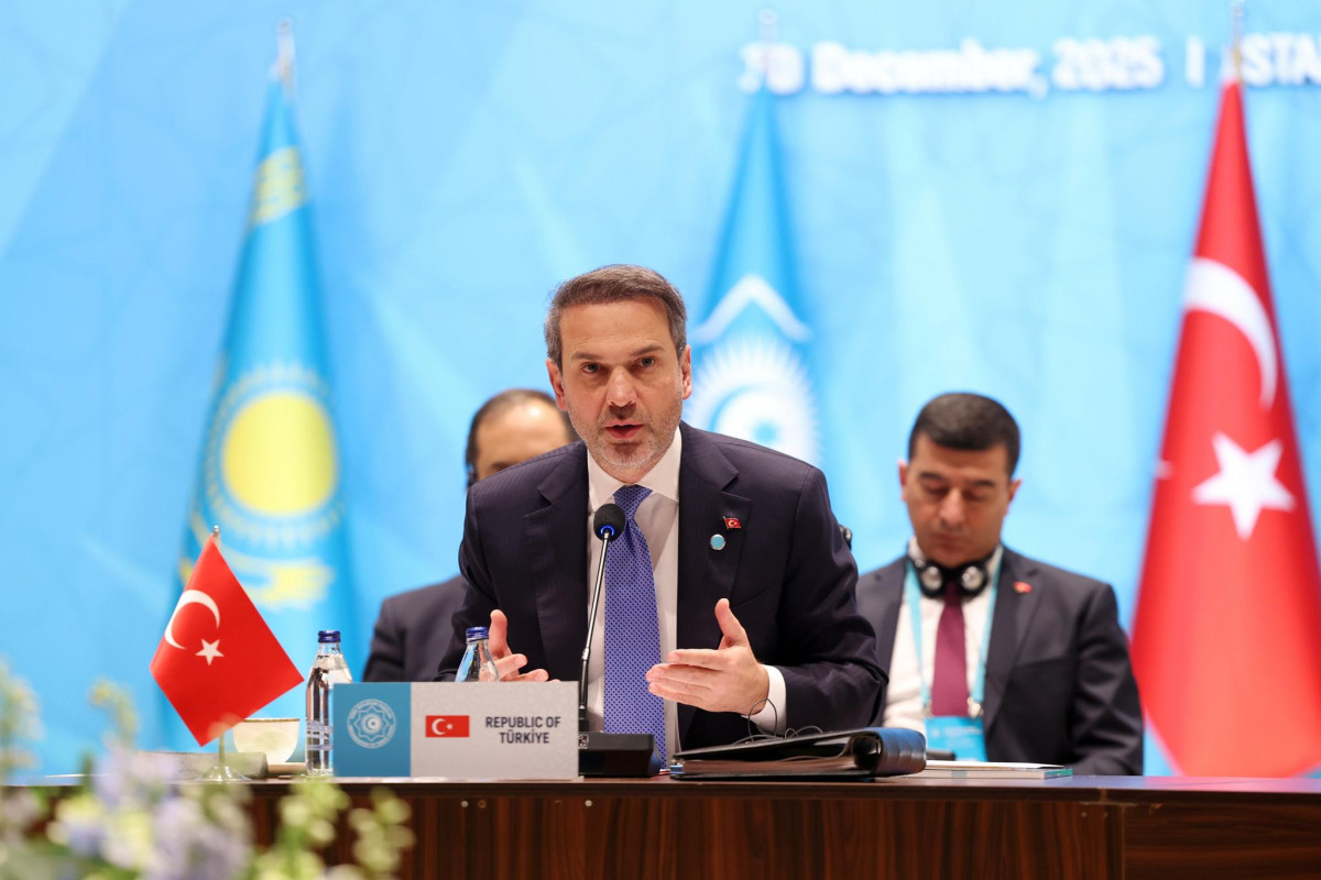 Türkiyəli nazir: Xəzərin Türk dünyasını ayırmasına deyil, birləşdirməsinə nail olmalıyıq