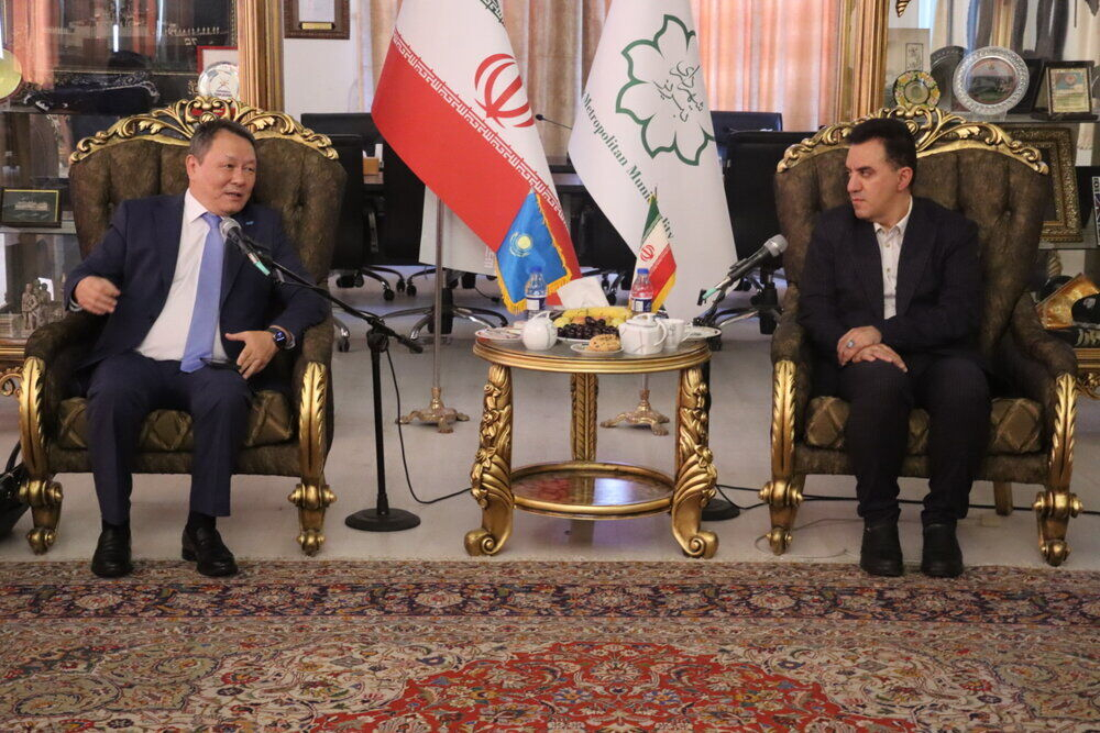 سفیر قزاقستان: پیگیر خواهرخواندگی دو شهر تورک تبریز و آلماتی هستم