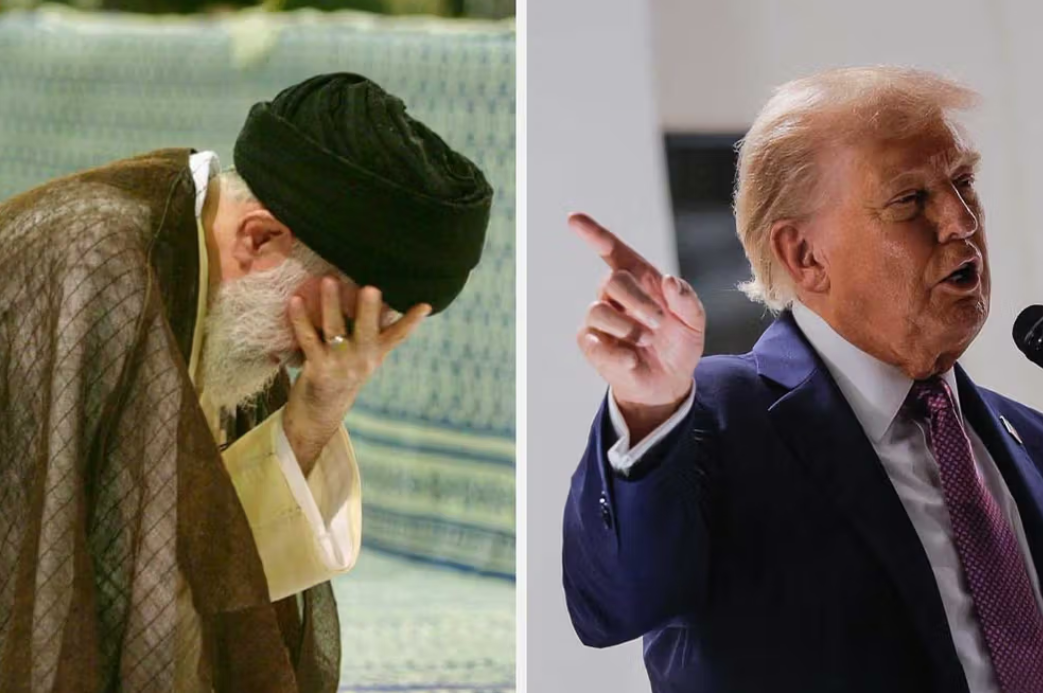 ترامپ: ممکن است جمهوری اسلامی در حال فروپاشی باشد؛ خامنه‌ای به دنبال این است که به جایی برود