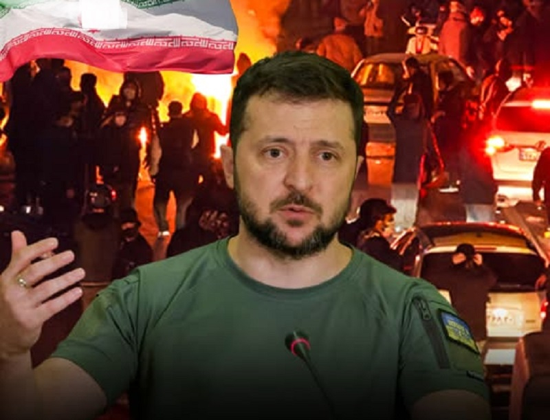 Dünya iranlılara lazimi dəstəyi göstərmədi - Ukrayna prezidenti