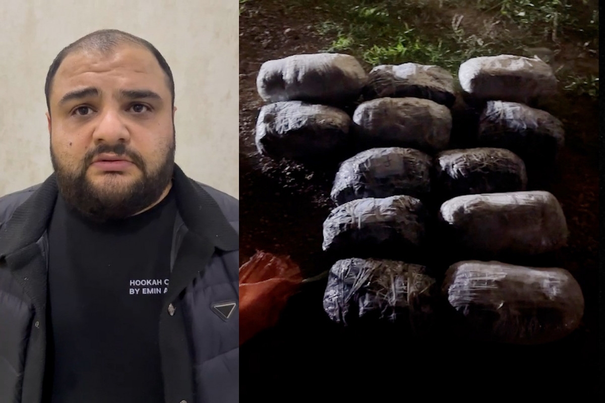 Bakıda İrandan gələn 11 kq narkotik aşkarlanıb