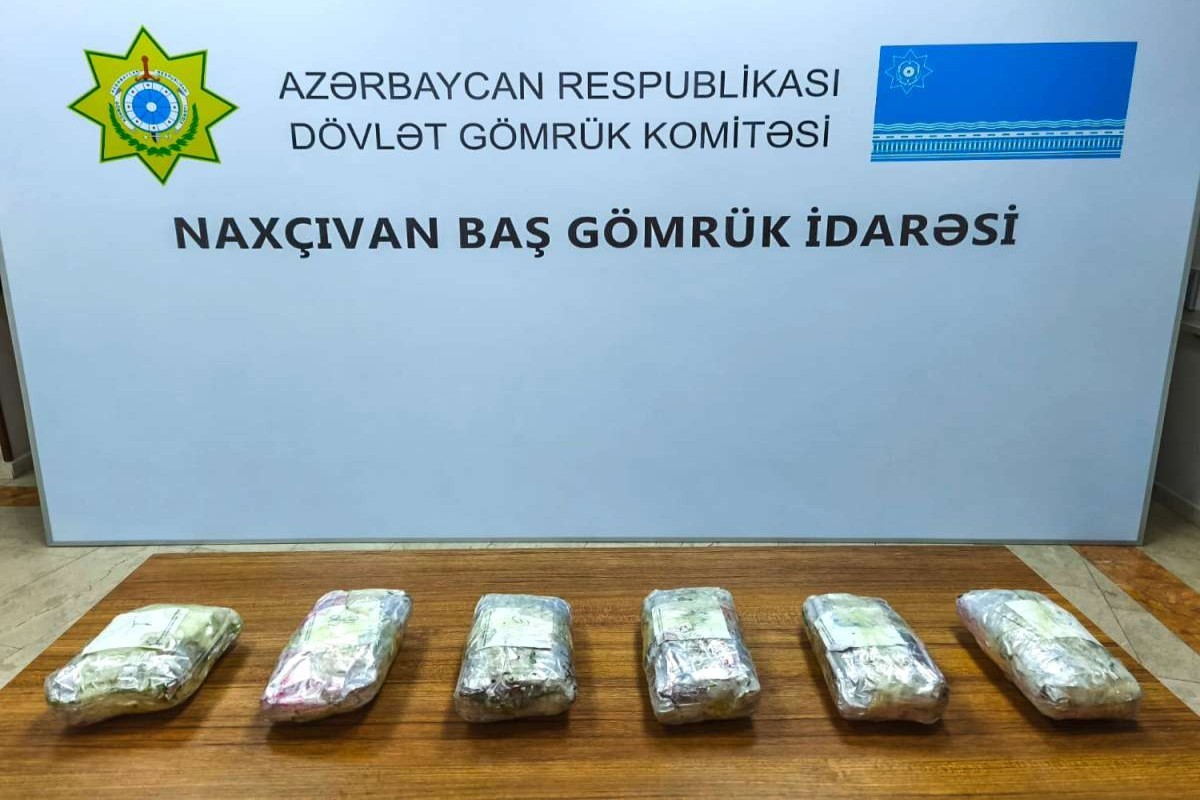 Naxçıvanda İrandan Türkiyəyə aparılan 5 kq-dan çox narkotik aşkar edilib