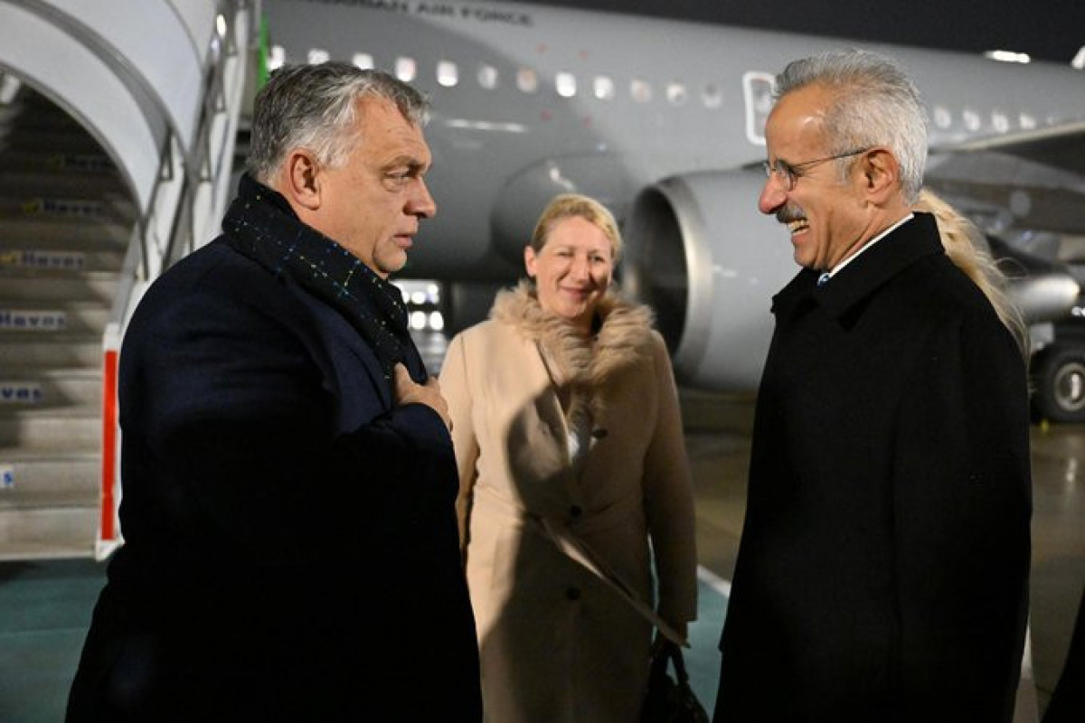 Orban Türkiyədə səfərdədir