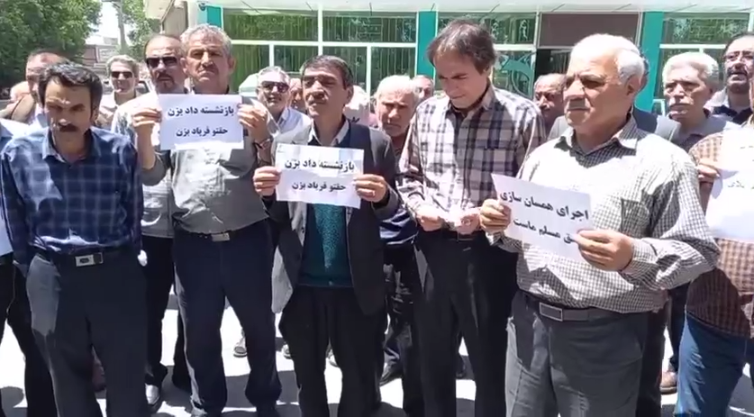 از تبریز تا اردبیل؛ تجمع اعتراضی بازنشستگان در اعتراض به عدم رسیدگی دولت به مطالباتشان