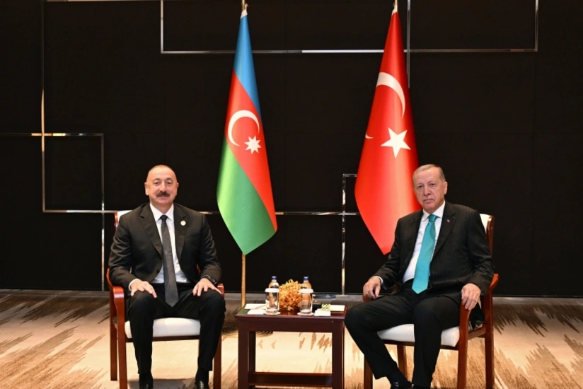 İlham Əliyev Çində Rəcəb Tayyib Ərdoğanla görüşüb