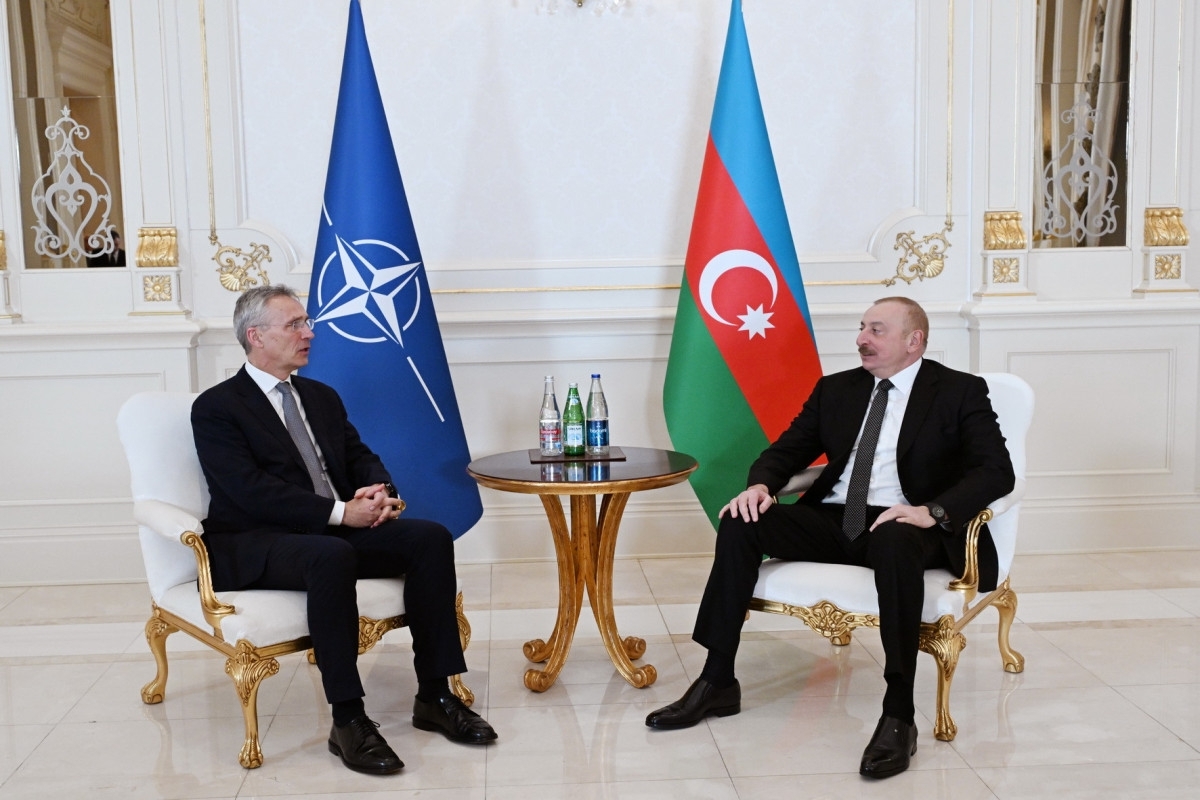 Ilham Aliyev met with Jens Stoltenberg