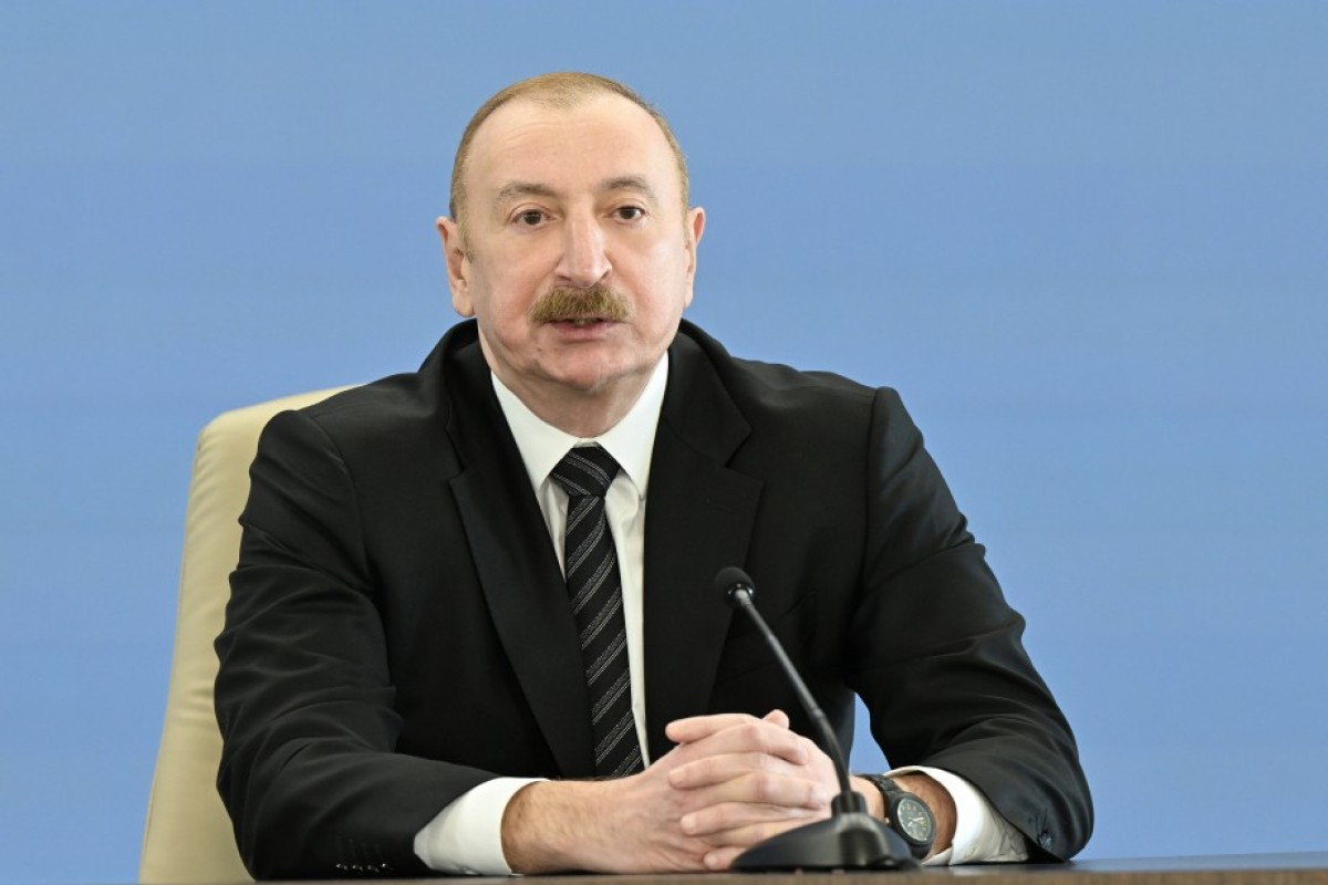 Azərbaycan Prezidenti: Bu gün biz Şərq-Qərb nəqliyyat dəhlizinə geniş sərmayə yatırırıq