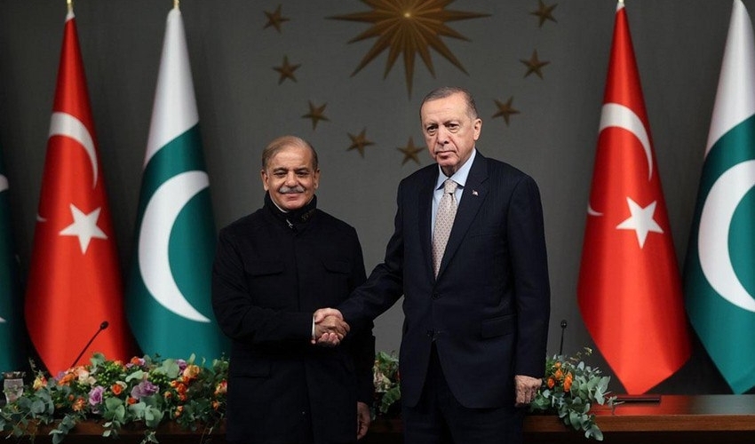Ərdoğan Şahbaz Şəriflə görüşdü