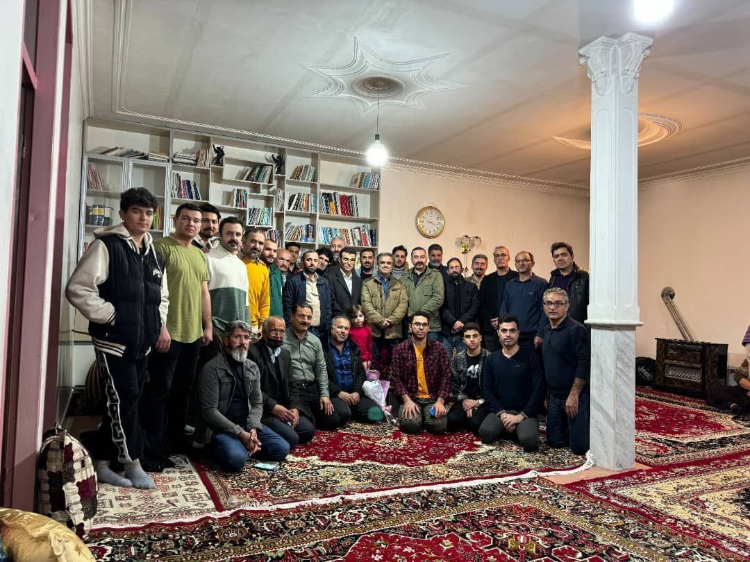 دیدار فعالین حرکت ملی آذربایجان با یوروش مهرعلی‌بیگلو در شهرستان جلفا