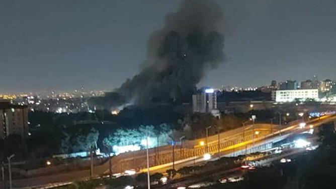 یک مرکز تحقیقات هسته‌ای بمباران شد