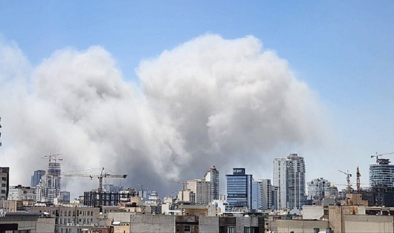 Tehran bu gün üçüncü dəfə bombalandı