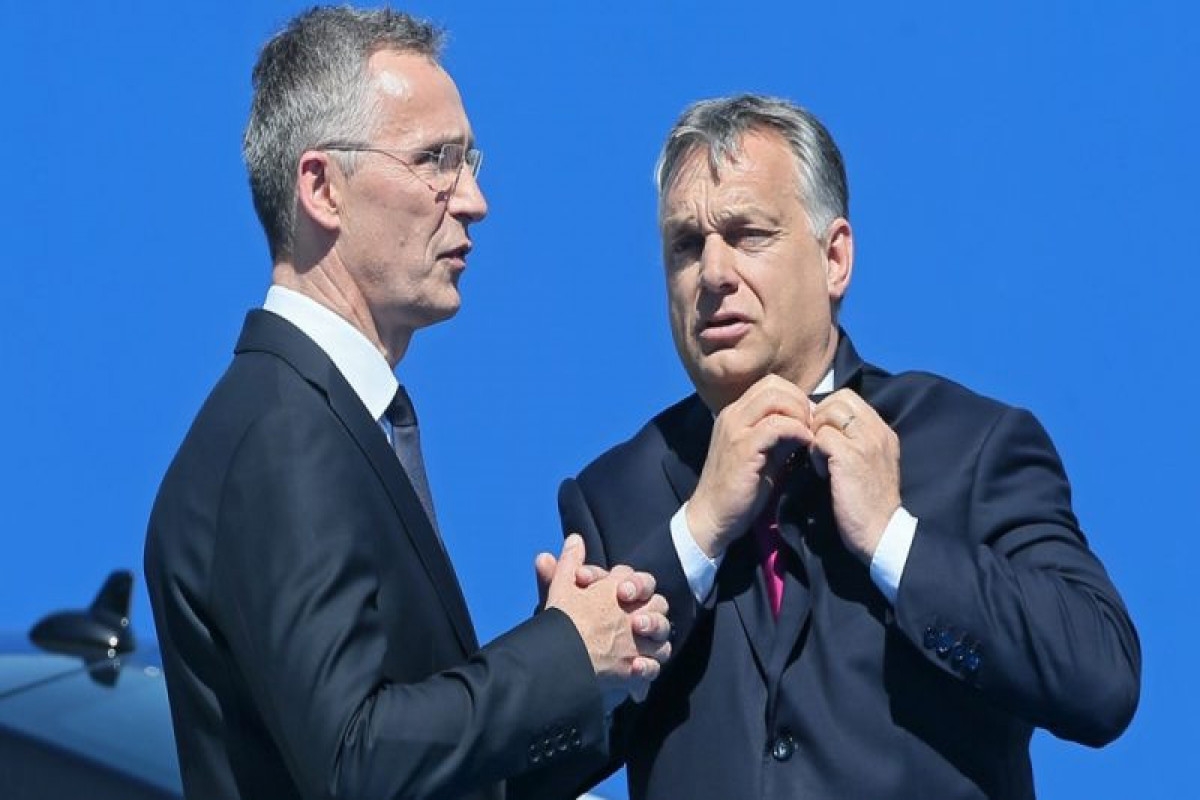 Stoltenberq: Orban açıq şəkildə bildirdi ki, Macarıstan Ukraynaya yardım səylərində iştirak etməyəcək