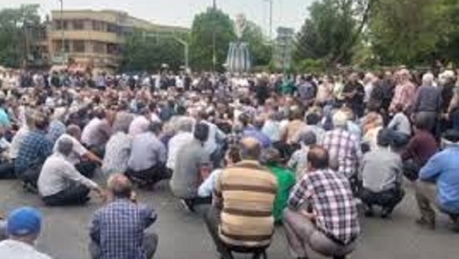 اعتراض بازنشستگان تبریز به بی‌توجهی حکومت به مطالبات معیشتی