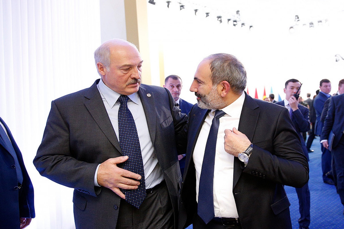 Paşinyan: Lukaşenko prezident olduğu müddətdə Ermənistanın heç bir rəsmi nümayəndəsi Belarusa səfər etməyəcək