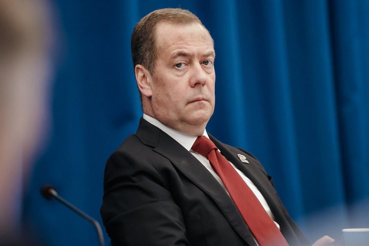 Medvedev: Rusiya PUA-larının Ukrayna üzərində vurulması NATO ilə müharibə demək olacaq