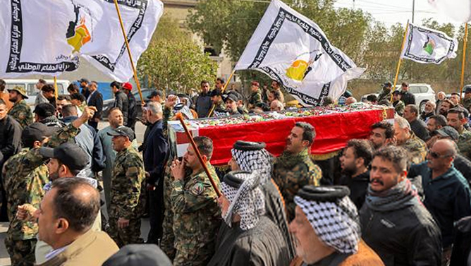 گزارش‌ها از کشته شدن نیروهای ایرانی در حمله به حشد الشعبی