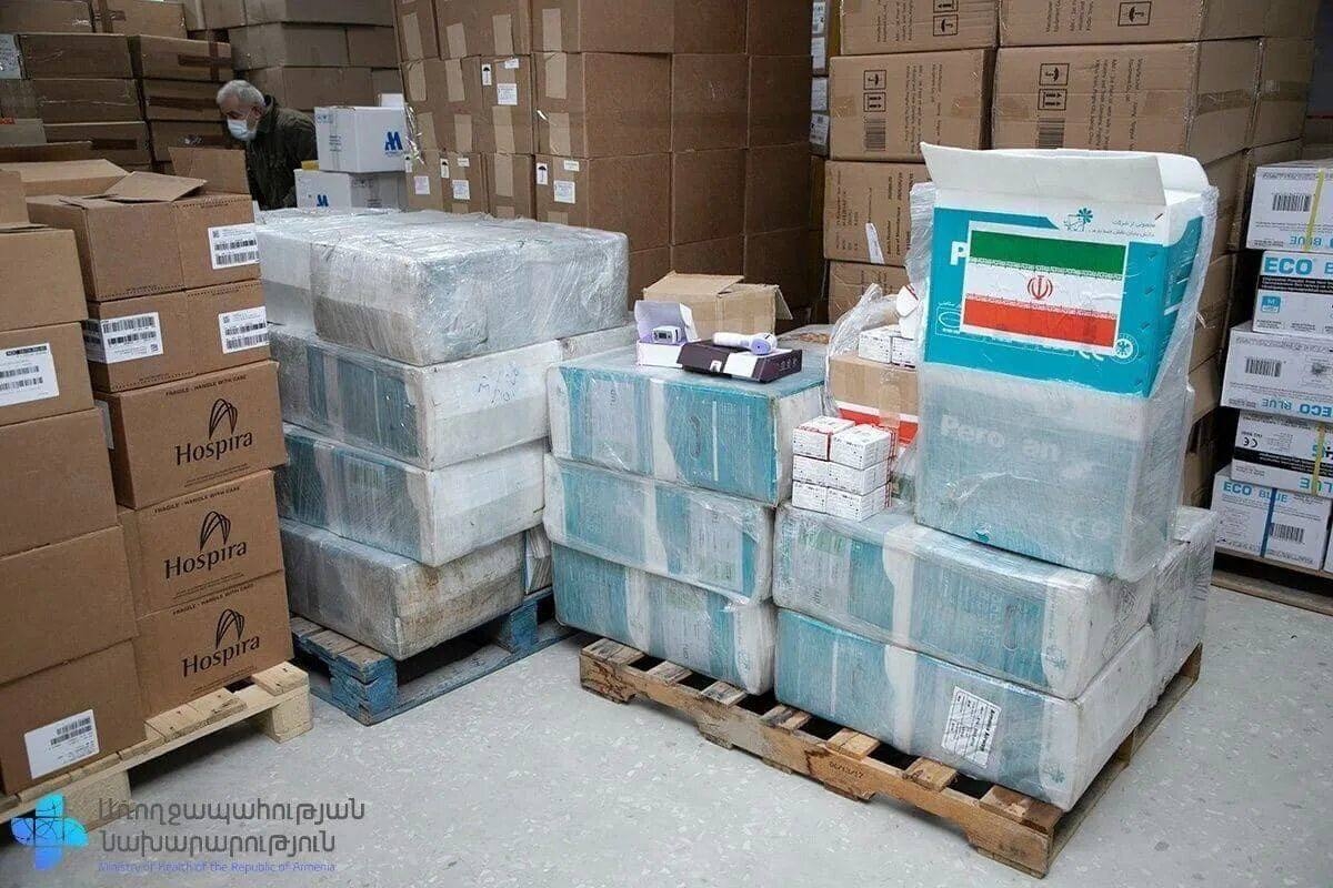 ایران برای سیل کوچک در ارمنستان کمک ارسال کرد