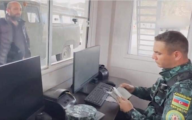 Xocalı cəlladlarından biri Laçın postunda saxlanıldı-FOTO
