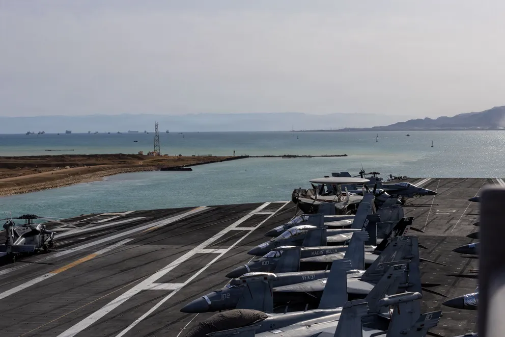 USS Gerald R. Ford Yaxın Şərqə doğru yola düşüb