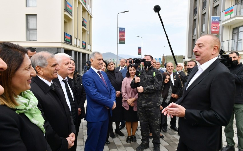 "Biz birinci şəhərsalma layihəsini Füzulidə icra edirik"-Prezident