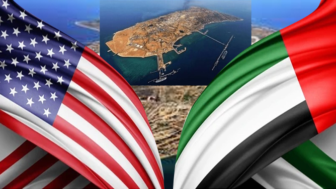 آمریکا امارات را به تصرف یک جزیره ایرانی تشویق می‌کند