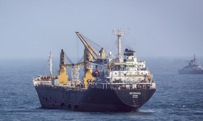 İsrailin hücum təhlükəsinə görə İranın casus gəmisi Qırmızı dənizi tərk etdi