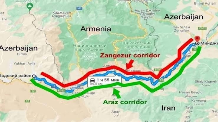 ترکیه، در راستای توافق «مسیر ترامپ»، ساخت خط‌آهن به سمت نخجوان را آغاز کرد