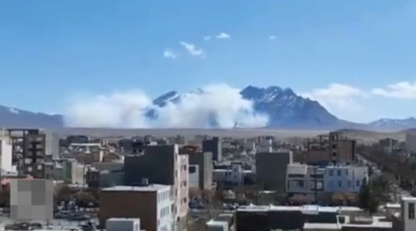 SEPAH-ın Xomeyn şəhərindəki raket bazası bombalanıb - VİDEO