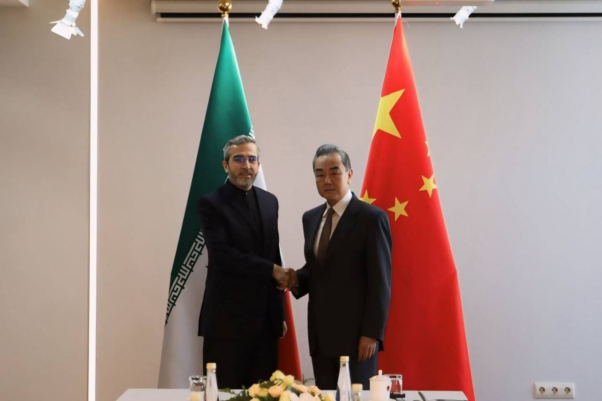 The Chinese FM stressed Beijing's support for Iran's territorial integrity