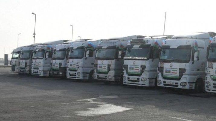 Azərbaycan Prezidentinin tapşırığı ilə İrana növbəti humanitar yardım yola salınıb