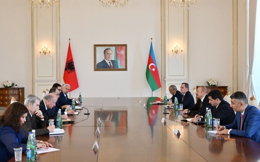 Prezident: "Azərbaycanla Albaniya yaxın dost və qardaş ölkələr olaraq bir yerdə işləyir"