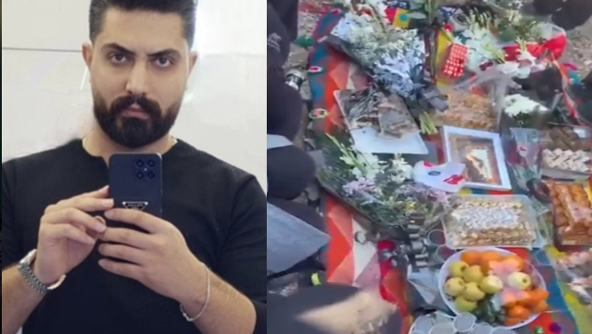 Puya Qaşqayının cənazəsi başında anasının ürək dağlayan videosu yayılıb (Video)
