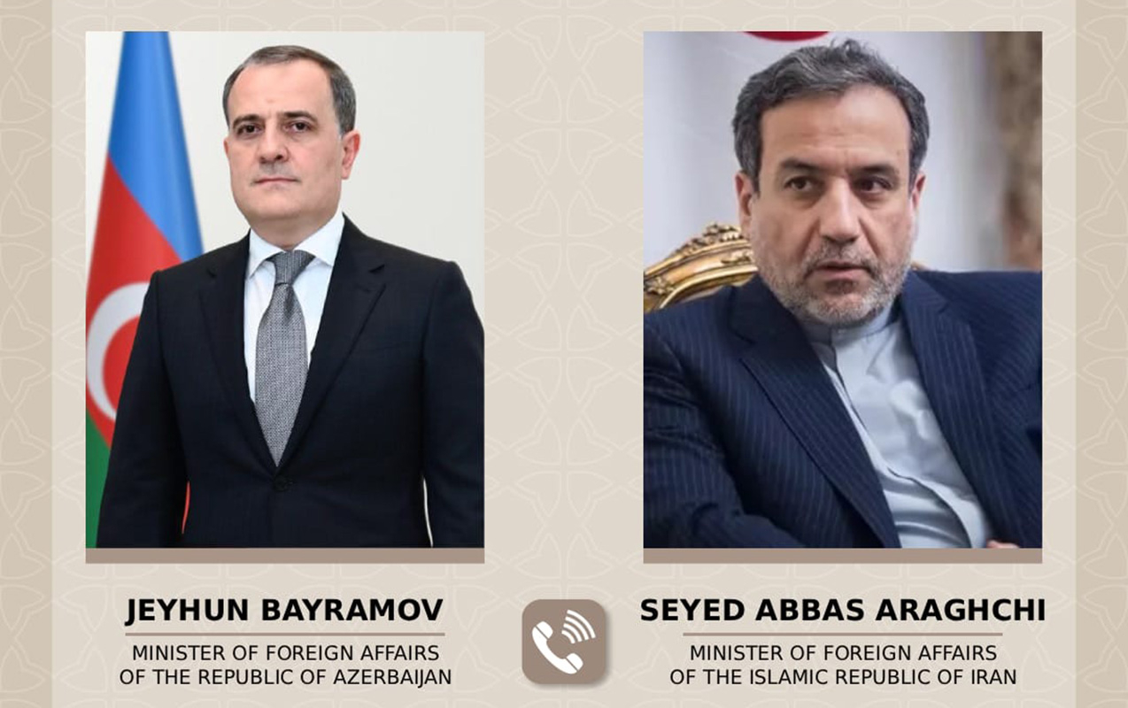 Ceyhun Bayramov və Əraqçi arasında telefon danışığı olub
