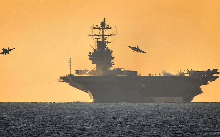 Husilər “USS Harry Truman” təyyarə gəmisi qrupuna 24 saatda üç dəfə hücum edib