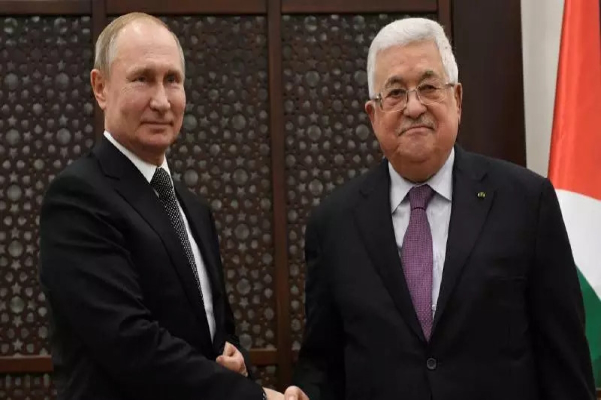 Putin Mahmud Abbasla Yaxın Şərqdəki vəziyyəti müzakirə edib