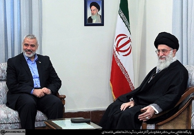 Hamas leader met with Khamenei