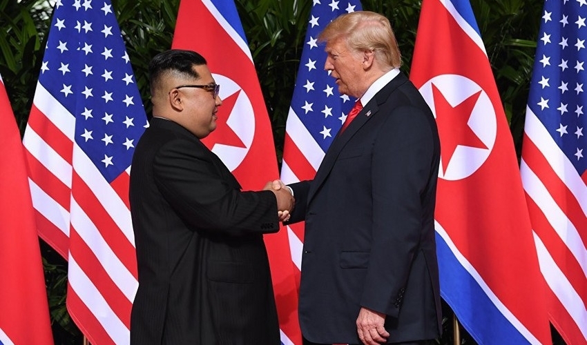 Tramp Kim Çen Inla əlaqə quracağını istisna etmir