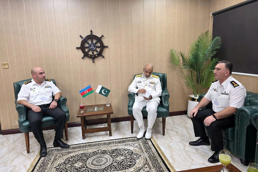 Azərbaycanla Pakistanın hərbi dəniz qüvvələri arasında fikir mübadiləsi aparılıb