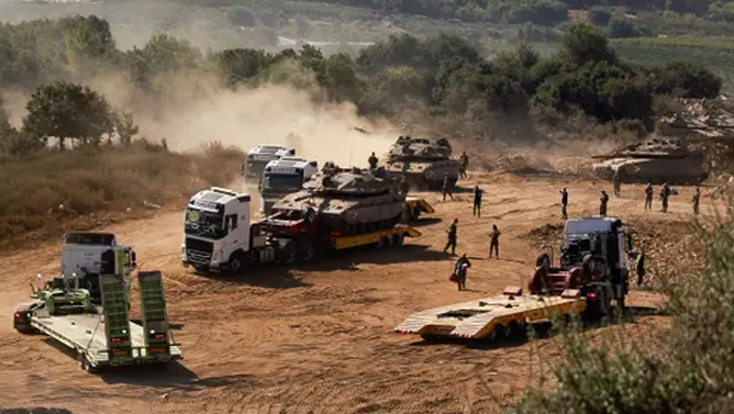 İsrail qüvvələri Livanın cənubuna irəliləyib