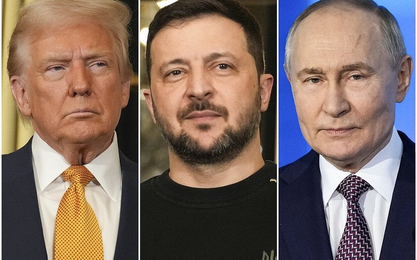 Tramp Avropanın Putin və Zelenski arasında görüş təşkil etmək planlarını açıqlayıb