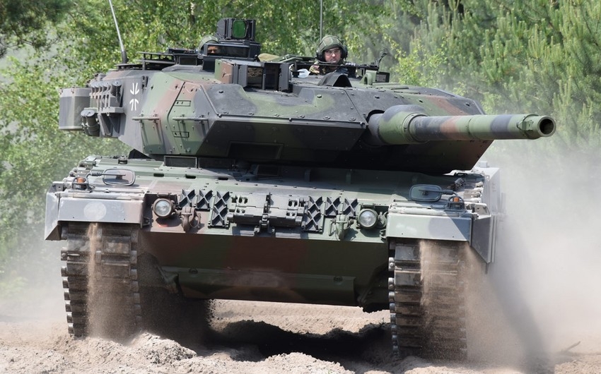 Almaniya Ukraynaya “Leopard” tankları və pilotsuz təyyarələr verəcək