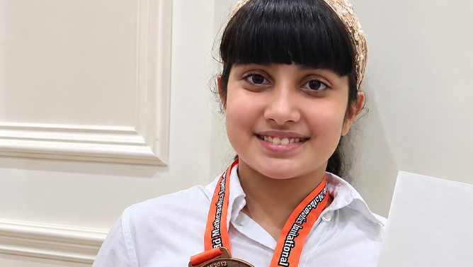 Güneyli şagird riyaziyyat üzrə dünya medalını qazandı