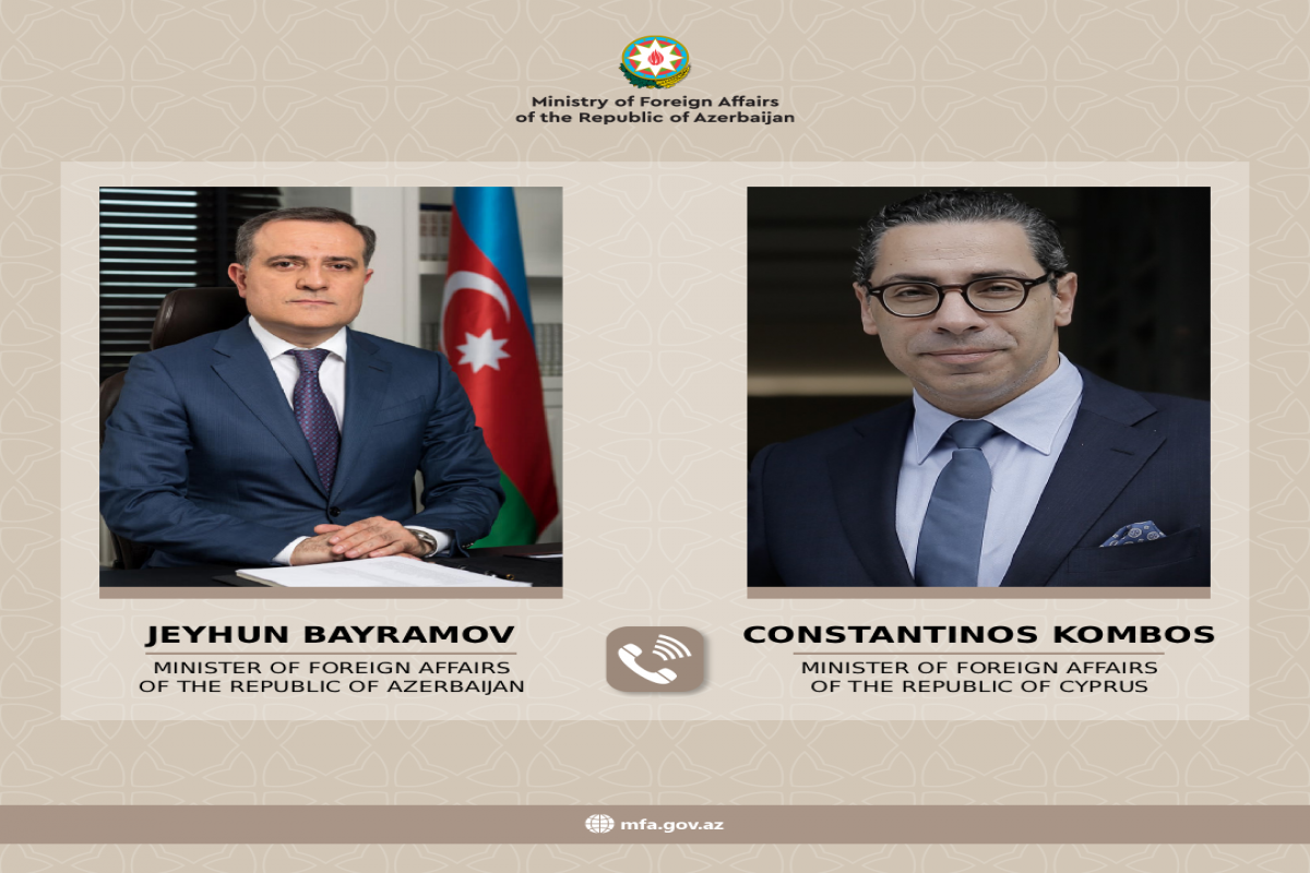 Azərbaycan və Kipr XİN başçıları arasında telefon danışığı olub