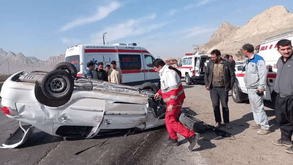 تصادف در جاده اهر ـ تبریز ۳ کشته و یک مصدوم بر جا گذاشت