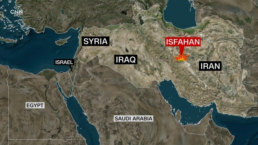 Why did Israel target Isfahan?